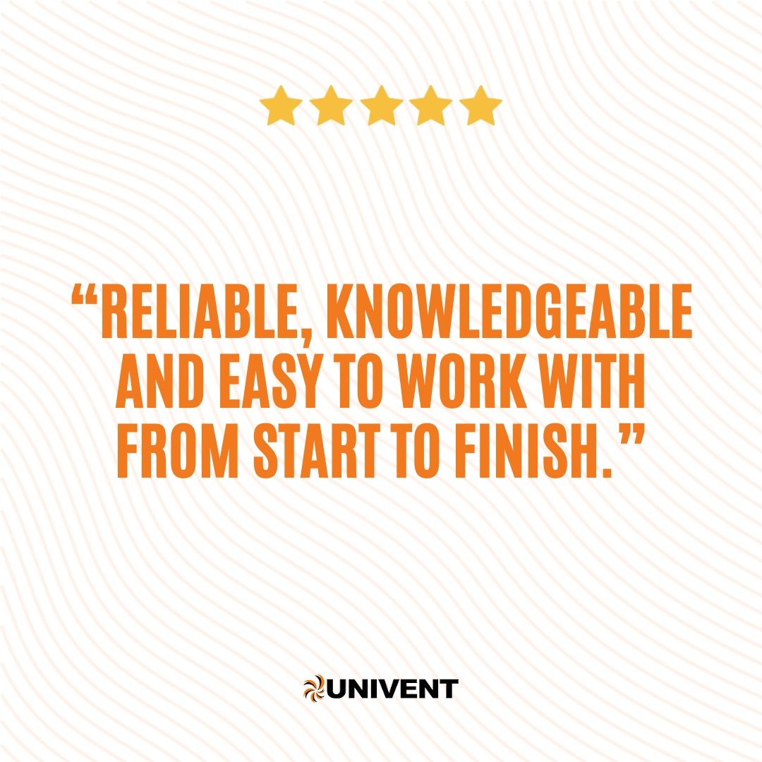 We’re proud to support contractors, consultants and project teams across a wide range of sectors - delivering ventilation solutions that meet both technical requirements and real-world demands.

Strong partnerships are at the core of what we do, helping ensure every system performs exactly as it should.

Planning a project? Our team is here to help. Link in bio!

#ClientFeedback #TrustedPartner #VentilationExperts #BuildingServices #HVACIndustry #ConstructionUK #Univent