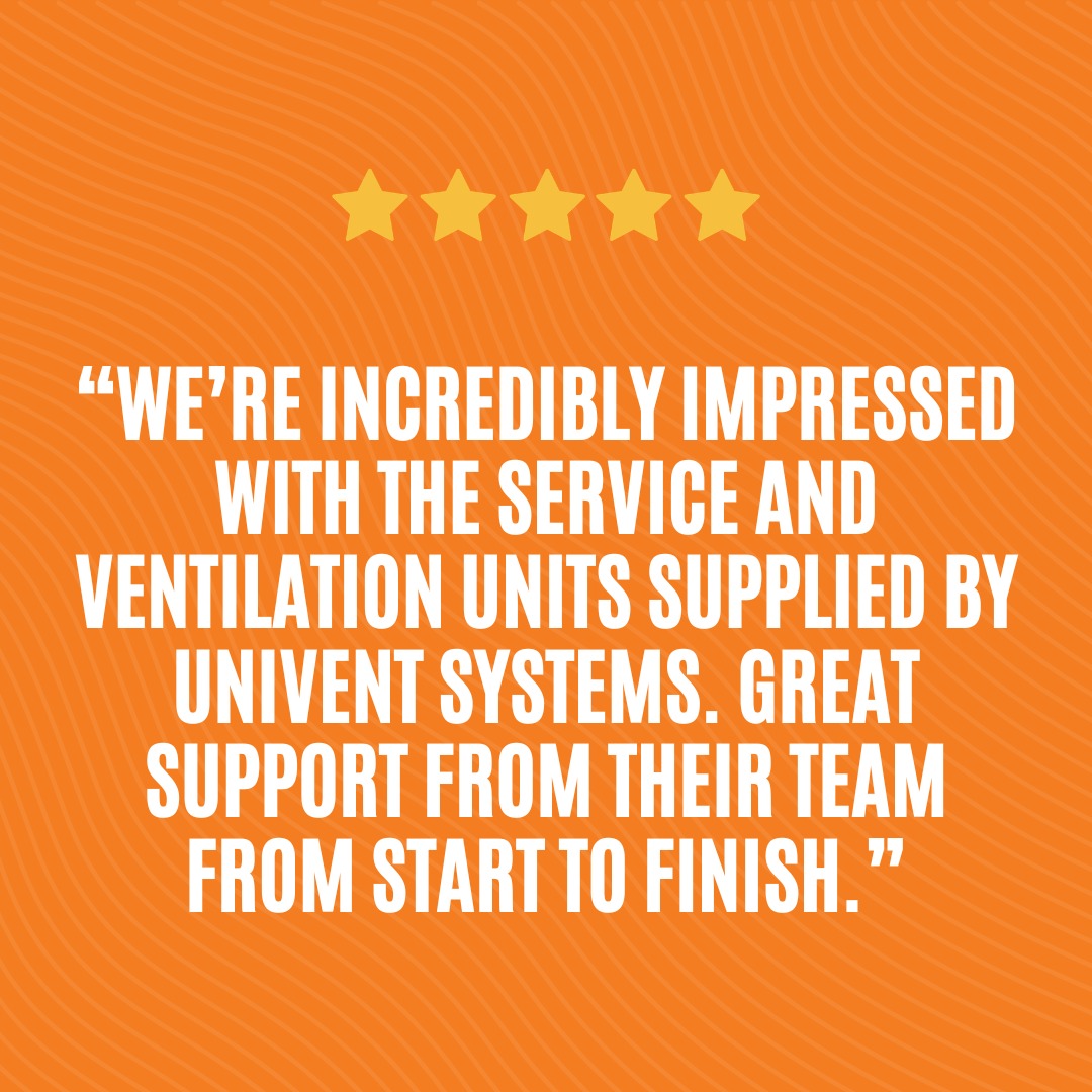 Another great review for the Univent team ⭐⭐⭐⭐⭐

We’re proud to support our customers from the initial requirements through to installation, delivering ventilation solutions backed by experienced people and quality engineering.

Thank you to our customer for the kind words - we’re always pleased to know our service made a difference.

#Univent #CustomerReview #HVAC #VentilationSolutions #Engineering #CustomerService #UKEngineering